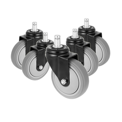 5x Office Chair Caster Wheels Set – Heavy Duty Universal Replacement for All Floors