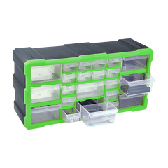 22 Multi Drawer Parts Storage Cabinet Unit Organiser Home Garage Tool Box