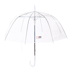 5x Clear Transparent Rain Walking Umbrella Parasol PVC Dome Wedding Party Favour