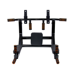 Heavy Duty Wall Mounted Power Station Pull Up Dip Knee Raise Bar
