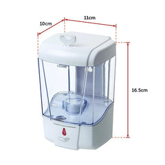 Automatic Liquid Soap/Alcohol Sanitizer Dispenser 700ML Hands-Free Sensor Wall