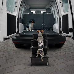 Folding Dog Car Boot Steps Ladder Lightweight Strong Pet Stairs