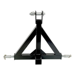 Heavy Duty Steel 3 Point 2" Trailer Hitch Receiver Tow Drawbar For Cat 1 Tractor