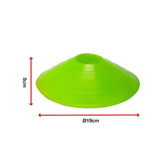 60 Pack Sports Training Discs Markers Cones Soccer AFL Exercise Personal Fitness
