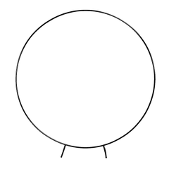 2M Wedding Hoop Round Circle Arch Backdrop Flower Display Stand Frame Background