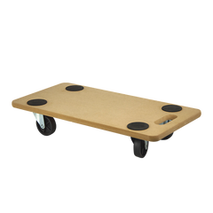 200kg Heavy Duty Hand Dolly Furniture Wooden Trolley Cart Moving Platform Mover