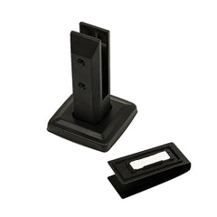 Balustrade Black Glass Clamp 304 Stainless Spigot Pool Fencing Fence