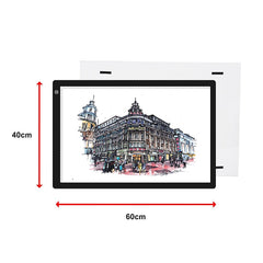 A2 LED Light Box Tracing Board Art Design Stencil Tattoo Copy Drawing Pad