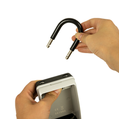 Security 4 Digit Combination Cable Lock Box With Luminous Dials