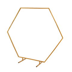 2M Wedding Hex Arch Backdrop Flower Display Stand Frame Background