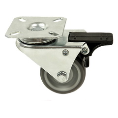 4x 2 Inch Heavy Duty Swivel Castor Wheels 50mm Brake