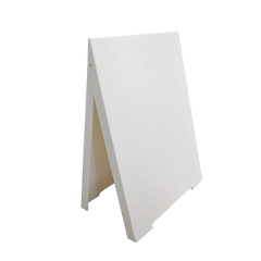 Double Side Sidewalk A-frame Sign Sandwich Board holds Graphic Plastic Panels