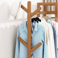 165x70cm Clothes Rack Stand Storage Shelves Modern Coat Tree
