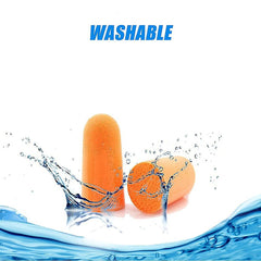 200 Pairs Disposable Foam Ear Plugs Noise Reducing Earplugs for Sleep Travel Work Study