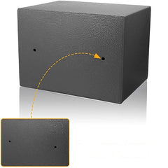 Electronic Digital Safe Security Box with Key Override Home Office Cash Jewellery Safe 8.5L