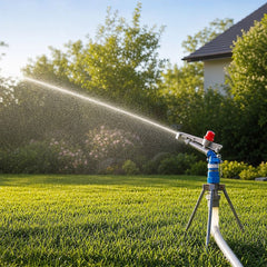 Sprinkler Irrigation Spray Large 360 Degree Adjustable Impact Area Water