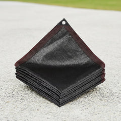 15m x 2m Fence Windscreen Privacy Screen Shade Cover Black Fabric Mesh Garden