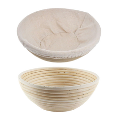 2 x 9" Sourdough Bread Proofing Set Bread Making Kit Round Bowls