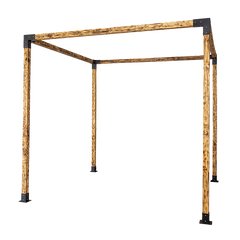 Roof Pergola Gazebo Shed Matte Black Steel Brackets DIY Kits