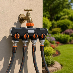 4-Way Water Distributor Garden Irrigation