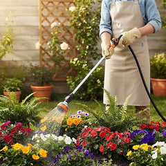 Garden Hose Lance Spray Long Reach 90cm Multi-Gun Hanging