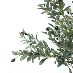 150cm Artificial Olive Tree – Tall Realistic Faux Green Indoor Plant for Home & Office