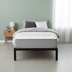 Single Full Metal Bed Frame Base – Sturdy Steel Bed Base for Australian Mattress