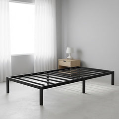 Single Full Metal Bed Frame Base – Sturdy Steel Bed Base for Australian Mattress