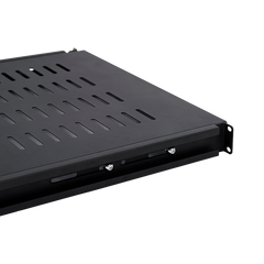 1U 1RU Sliding Shelf 26" Inch Deep Vented for 19" Rack System Server Cabinet