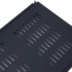 1U 1RU Sliding Shelf 26" Inch Deep Vented for 19" Rack System Server Cabinet