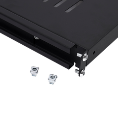 1U 1RU Sliding Shelf 26" Inch Deep Vented for 19" Rack System Server Cabinet