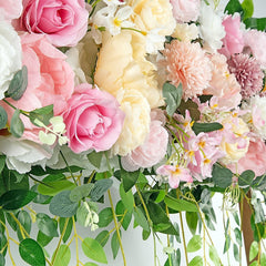 1M Artificial Flower Runner Arrangement Panel Wall Rose DIY Wedding Party Décor