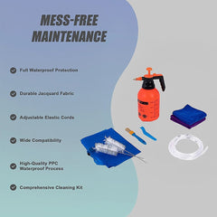 Air Conditioner Cleaning Cover Bag Kit – Leakproof Waterproof Dust Protection for Split Systems
