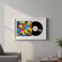 Vinyl Album Frame – LP Record Display Frame Music Artwork Décor