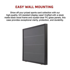 40 Graded Sports Card Display Case