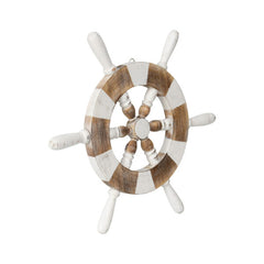 Handcrafted Ship Wheel Wall Art 50cm