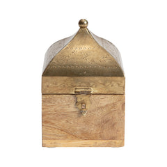 Handcrafted Contemporary Moroccan Square Box 17cm