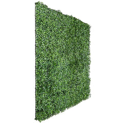 Boxwood Hedge Screen Green Wall Panel UV Resistant 100cm x 100cm