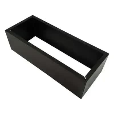 Black Metal Planter Large