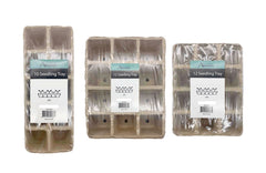 bulk 288 Paper Seedling Tray Compartments Assort