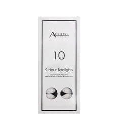 bulk 60 Accent 9 Hour Tealight 10 Pack