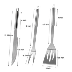 ASMOKE BBQ Tool Set of 6