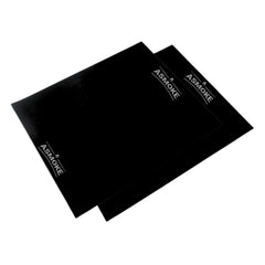 ASMOKE Premium Copper & Black BBQ Grill Mats (2-Pack) - Non-Stick PTFE Coating, Cooking Mats| Reusable and Easy to Clean