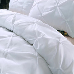 Minimal Mood white Comforter Collection – Modern 3‑Piece Set