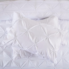 Minimal Mood white Comforter Collection – Modern 3‑Piece Set