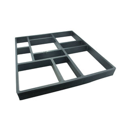 10Grids Garden Paving Brick Patio Concrete Slabs Maker Path Driveway Stone Mould