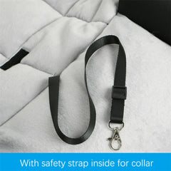 Medium Sized Waterproof Dog Car Seat Bed with Safety Belt