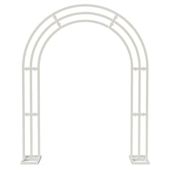 Heavy Strong Metal Wedding Arch Garden Arbor Floral Backdrop Stand Indoor Outdoor