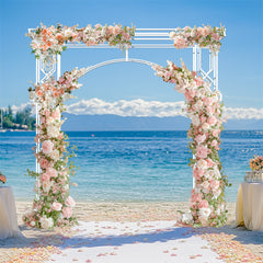 Fin 2.5M Oversized Metal Wedding Arch Stand Proposal Birthday Party Banquet Decor