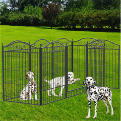 Dog Playpen Kennel Cage Indoor Outdoor Dog Exercise Pen Cat Chicken Rabbit Fence